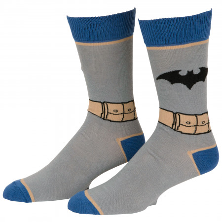 Batman Suit Crew Socks
